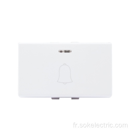 Module de commutateur de sonnerie avec bouton indicateur LED